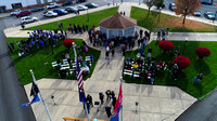 11-11-2017 Veteran’s Day Program in Veterans Park downtown Frankfort, Indiana-photos