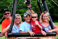 06-21-2014 Brendan - Spencer - & Me at Lake Waveland Park Balloon Ride