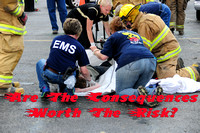 05-07-2015 Clinton County Fire Awareness Northeast Fire Territory and NEVAS put on a Mock Drunk Driving accident at Clinton Central