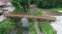 06-19-2019  Pedestrian Bridge for Prairie Creek Park-photos